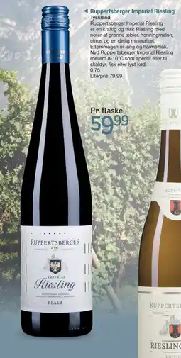 Fakta Tyskland Ruppertsberger Imperial Riesling Tyskland tilbud