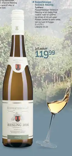Fakta Tyskland Ruppertsberger Imperial Riesling Tyskland tilbud