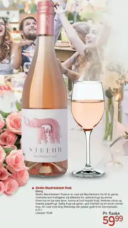 Fakta Tyskland ▲ Strehn Blaufränkisch Rosé Østrig tilbud