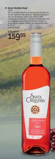 Fakta Tyskland Santa Christina Rosé Chile tilbud