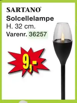 Harald Nyborg Solcellelampe, DKK 9 tilbud