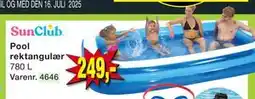 Harald Nyborg Pool rektangulær, DKK 249 tilbud