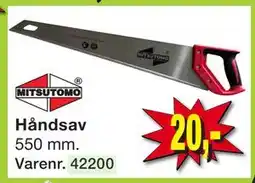 Harald Nyborg Håndsav, DKK 20 tilbud
