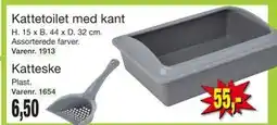 Harald Nyborg Kattetoilet med kant, DKK 55 tilbud