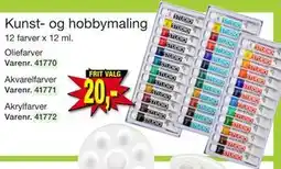 Harald Nyborg Kunst- og hobbymaling, DKK 20 tilbud