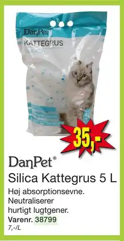 Harald Nyborg Silica Kattegrus 5 L, DKK 35 tilbud