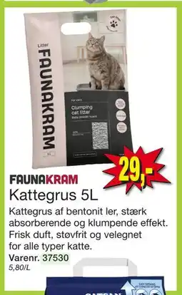 Harald Nyborg Kattegrus 5L, DKK 29 tilbud
