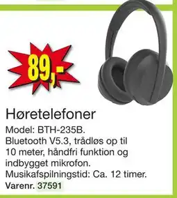 Harald Nyborg Høretelefoner, DKK 89 tilbud