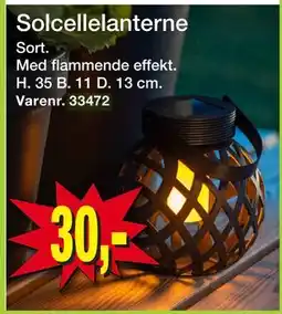 Harald Nyborg Solcellelanterne, DKK 30 tilbud