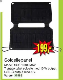 Harald Nyborg Solcellepanel, DKK 199 tilbud