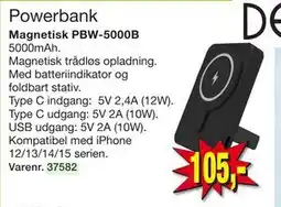 Harald Nyborg Powerbank, DKK 105 tilbud