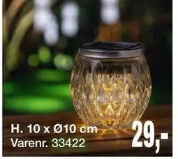 Harald Nyborg Solcellelampe, DKK 29 tilbud