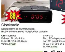 Harald Nyborg Clockradio, DKK 89 tilbud