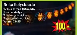 Harald Nyborg Solcellelyskæde, DKK 100 tilbud