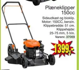 Harald Nyborg Plæneklipper 150cc, DKK 1399 tilbud