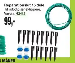Harald Nyborg Reparationskit 15 dele, DKK 99 tilbud