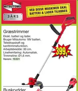 Harald Nyborg Græstrimmer, DKK 399 tilbud