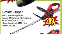 Harald Nyborg Hækkeklipper, DKK 299 tilbud