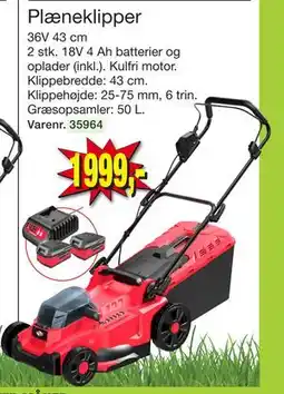 Harald Nyborg Plæneklipper, DKK 1999 tilbud