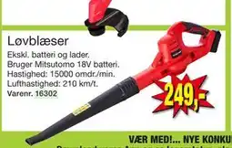 Harald Nyborg Løvblæser, DKK 249 tilbud