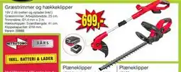 Harald Nyborg Græstrimmer og hækkeklipper, DKK 699 tilbud