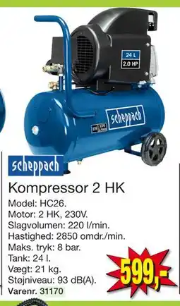 Harald Nyborg Kompressor 2 HK, DKK 599 tilbud