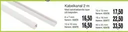 Harald Nyborg Kabelkanal 2 m tilbud