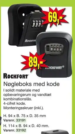 Harald Nyborg Nøgleboks med kode tilbud