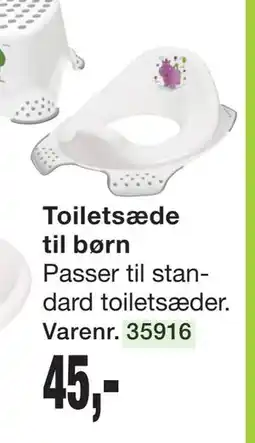 Harald Nyborg Toiletsæde til børn, DKK 45 tilbud