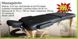 Harald Nyborg Massagebriks, DKK 999 tilbud