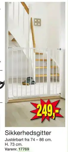 Harald Nyborg Sikkerhedsgitter, DKK 249 tilbud