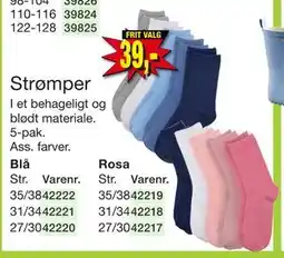 Harald Nyborg Strømper, DKK 39 tilbud