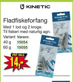 Harald Nyborg Fladfiskeforfang, DKK 14 tilbud