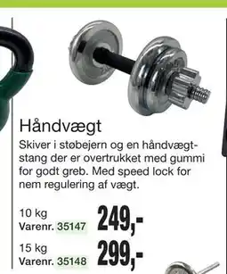 Harald Nyborg Håndvægt tilbud