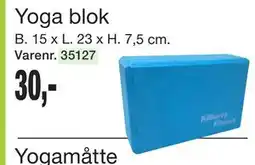 Harald Nyborg Yoga blok, DKK 30 tilbud