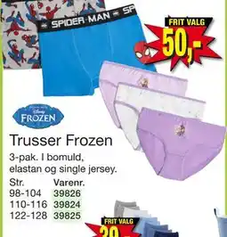 Harald Nyborg Trusser Frozen, DKK 50 tilbud