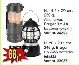 Harald Nyborg Campinglampe, DKK 68 tilbud