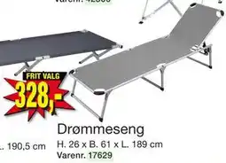 Harald Nyborg Drømmeseng, DKK 328 tilbud