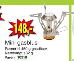 Harald Nyborg Mini gasblus, DKK 148 tilbud