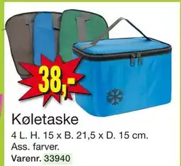 Harald Nyborg Køletaske, DKK 38 tilbud