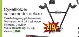 Harald Nyborg Cykelholder saksemodel deluxe, DKK 219 tilbud