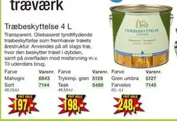 Harald Nyborg Træbeskyttelse 4 L tilbud