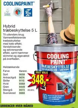 Harald Nyborg Hybrid træbeskyttelse 5 L, DKK 348 tilbud