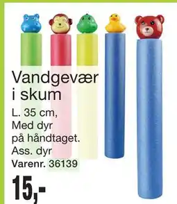 Harald Nyborg Vandgevær i skum, DKK 15 tilbud
