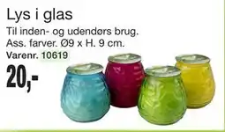 Harald Nyborg Lys i glas, DKK 20 tilbud