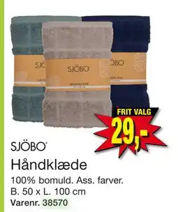 Harald Nyborg Håndklæde, DKK 29 tilbud