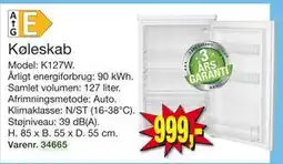 Harald Nyborg Køleskab, DKK 999 tilbud