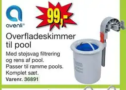 Harald Nyborg Overfladeskimmer til pool, DKK 99 tilbud