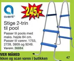 Harald Nyborg Stige 2-trin til pool, DKK 245 tilbud