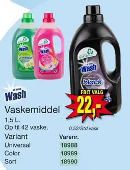 Harald Nyborg Vaskemiddel, DKK 22 tilbud